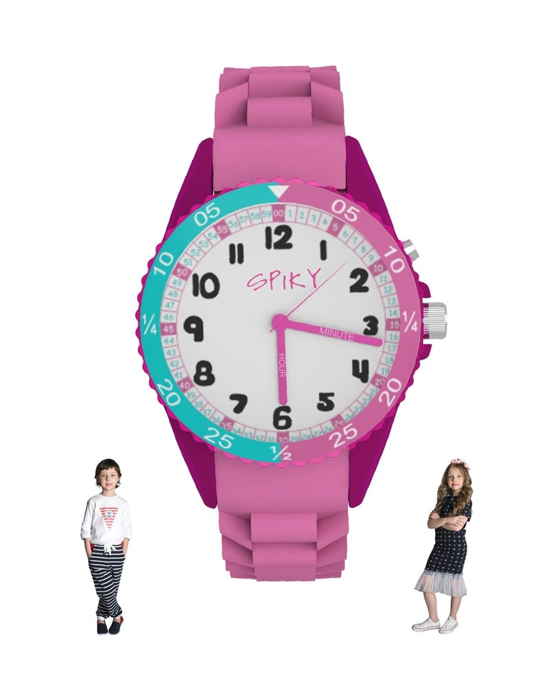 SPIKY Stylish Round Sports Analog Kids Watch - Image 1